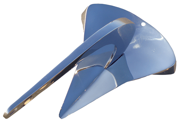 A real ballasted-toe scoop anchor